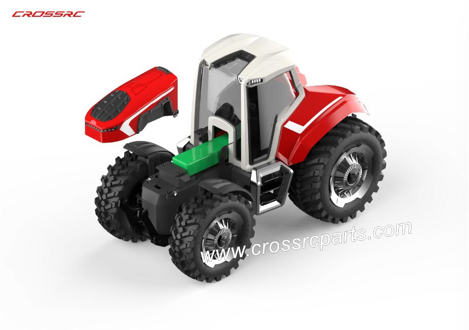 CROSSRC_ Big_ Iron_ Bull_ tractor_ TL4_ Steering_Servo-6